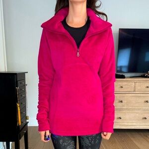 Fuschia Obermeyer Fleece Jacket